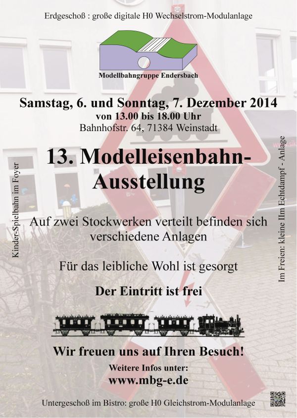 Flyer Ausstellung 2014