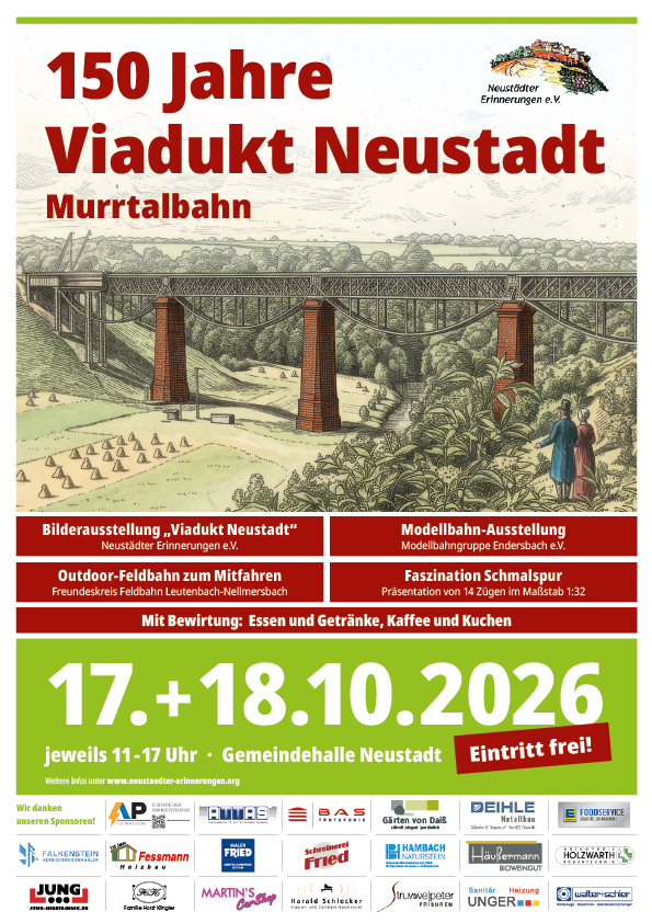 Flyer Ausstellung mit dem Verein Neustädter Erinnerungen e.V. 2026 Flyer Ausstellung mit dem Verein Neustädter Erinnerungen e.V. 2026